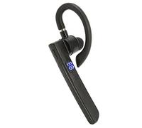 AKLOSIPY Auricolare con Controllo Vocale, IPX7, Riduzione del Rumore, Display Digitale, Durata della Batteria per le Mani