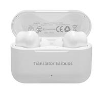 AKLOSIPY Auricolari per Traduzione con 71 Lingue e 56 Accenti, Traduttore Ad Alta Precisione in Tempo Reale e Design Ergonomico