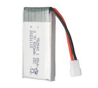 AKLOSIPY Batteria Al Litio da 3,7 V 500 MAh con Spina XH2.54 - Batteria Leggera, e per Drone X5C e Altri Accessori