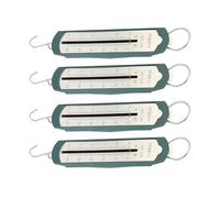 AKLOSIPY Bilancia Portatile Ad Alta Precisione con Dinamometro a Molla Premium da 4 Pezzi per Esperimenti e Dimostrazioni di Fisica (2,5 N)