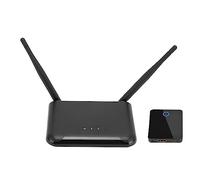 AKLOSIPY BIN-813 Kit Ricevitore Trasmettitore Stereo 4K@60Hz HDR10 3D Extender Video con Plug-and-play da 60 M per Laptop TV Proiettore Sala Conferenze Aula (813)