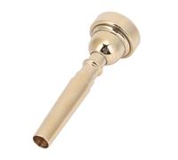 AKLOSIPY Bocchino per Tromba 7C Gold - Bocchino Professionale in Ottone per Tromba in Si♭, Compatibile con Bach Conn Schilke Getzen, Finitura Elettrolitica, profondità della Tazza Media e (#3)