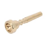 AKLOSIPY Bocchino per Tromba 7C Gold - Bocchino Professionale in Ottone per Tromba in Si♭, Compatibile con Bach Conn Schilke Getzen, Finitura Elettrolitica, profondità della Tazza Media e (#2)