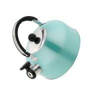 AKLOSIPY Bollitore da tè in Acciaio Inossidabile con Fischio Teiera da 3 Litri di Grande capacità con Fondo Piatto per Fornelli a Induzione e a Gas