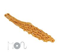 AKLOSIPY Borsa a Rete Sospesa per Polli - Porta Frutta e Mangiatoia per Cavoli per Polli, Strumento per Trattare Pollame con Ganci (#2)