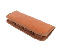 AKLOSIPY Borsa di Stoccaggio della Custodia Batteria della Batteria per Batteria PU Design retrò 4 Slot per LP-E10 E17 E6N NP-FW50 FZ100 EN-EL25 EL15 NP-W235 con 4 Slot di Scheda di