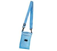 AKLOSIPY Borsa per Bottiglia con Telefono, Borsa per Bottiglia in Rete per Campeggio, Escursionismo, può Contenere Ombrelli, Telefoni, Piccoli Oggetti, Custodia Blu Leggera per Palestra all'aperto