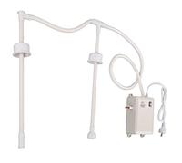 AKLOSIPY BW2020A - Tubo Autoadescante per Macchine e Distributori di Bottiglie - Spina UE 40 PSI 210-230 V CA, Valvola di Ritegno Incorporata, Adatto per Bottiglie da 3-5 Galloni, Grado Commerciale