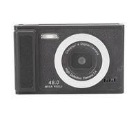 AKLOSIPY Camera Digitale da 48 MP 8x Zoom 1080p Full HD Video da 2,4 Pollici Schermo LCD con 12 Cornici Fotografiche 9 Frame Video per Studenti di Viaggio Fotografia per Bambini (BLACK)