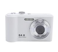 AKLOSIPY Camera Digitale da 64 MP 4K VLogging Camera 16X Digital Zoom con Schermo LCD da 2,8 Pollici e Batteria da 1200 MAh per i Germogli di Laurea di Viaggio (WHITE)