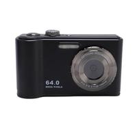 AKLOSIPY Camera Digitale da 64 MP 4K VLogging Camera 16X Digital Zoom con Schermo LCD da 2,8 Pollici e Batteria da 1200 MAh per i Germogli di Laurea di Viaggio (BLACK)