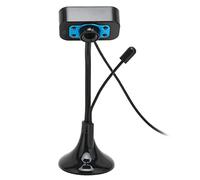 AKLOSIPY Camera Web con HD, Manuale, Luce di Riempimento a LED, Graffio, Compatibile con più Sistemi