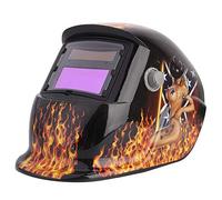 AKLOSIPY Casco per Saldatura con Oscuramento Automatico Saldatura Ad Energia Solare con sensibilità all'ombra per a Bastone MIG TIG ARC Ampia Finestra di Visualizzazione Design Leggero per
