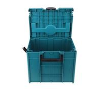 AKLOSIPY Cassetta degli Attrezzi Portatile di Grandi Dimensioni con Fibbie Impilabili per Componenti Hardware e di Riparazione