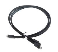 AKLOSIPY Cavo Attivo SFF 8611 8i a 2xSFF 8611 4i, Trasferimento Dati a 16 Gbps, compatibilità 3.0/4.0 per Schede di Espansione e Server PCIe