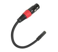 AKLOSIPY Cavo Femminile da 3,5 Mm a XLR per Microfoni Professionali - Adattatore da 1 M per Fotocamere e PC (Caron madre di 3,5 madre 1 m / 3,3 piedi)