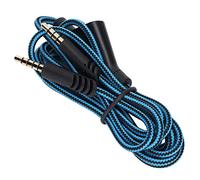 AKLOSIPY Cavo Sostitutivo A10 0 0TR con Controllo Volume in per PC - Cavo Flessibile e (Funzione silenziosa-blu)