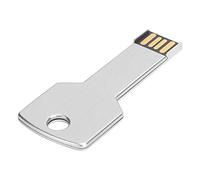AKLOSIPY Chiavetta USB FL da 64 GB Key S - Disco di Memoria USB Argento per Uso Computer, Archiviazione Disco U, Ideale per Trasferimento Dati, Soluzione di Memoria Portatile, Compatibile