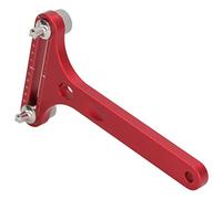 AKLOSIPY Comp.Strumento per Aprire la Cassa dell'orologio, Chiave a Forma di T, per Rimuovere la Copertura Posteriore per la Sostituzione della Batteria, Kit di Riparazione, Design Grigio Non (rosso)
