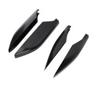 AKLOSIPY Copertura per Portapacchi 4 Pezzi di Ricambio per Portapacchi in Plastica per Portapacchi per R P FJ120 dal 2002 al 2009 (Nero Lucido; Pacchetto Notte)