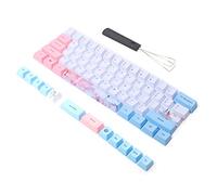 AKLOSIPY Copritasti a Sublimazione PBT da 73 Pezzi per Tastiere Meccaniche - Set di Copritasti Tinti a Facce “Three Lifetimes” Anime Compatibili con Interruttori Cherry MX Kailh - Layout OEM a 73