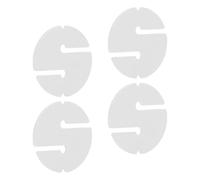 AKLOSIPY Corda Subacquea in ABS da 4 Pezzi per Immersione in Grotta, per l'esplorazione di Relitti e Grotte (White)