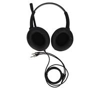 AKLOSIPY Cuffie con Cancellazione del Rumore con Microfono HD, Cuffie Doppie per Computer da 3,5 Mm per la Chiarezza in Ufficio e nel Call Center