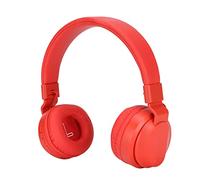 AKLOSIPY Cuffie per Bambini Fingertime BOBO1 con Limitazione del Volume, 3,5 Mm e Design Pieghevole per un Ascolto e Confortevole (rosso)