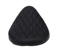 AKLOSIPY Cuscino a Molla Trapuntato in Pelle per Sedile Singolo per Moto | Pelle PU, Cuscino per Sella, Schiuma Ad Alta densità, Molle Portanti, Montaggio XLH1200, Stile Bobber Chopper
