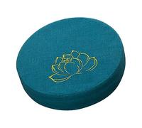 AKLOSIPY Cuscino di meditazione: Cotone in Schiuma, Lino, Staccabile, Lavabile, Comodo, Versatile per Uso Domestico e Ufficio, Marrone (BROWN) (GRAY) (Beige) (Lake Blue)