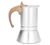 AKLOSIPY Design Italiano per Caffettiere Professionista Stove 300 Ml per la Casa e i Viaggi, Compatibili con l'induzione e il Gas (150 ml)