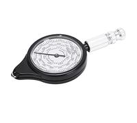 AKLOSIPY Dewin LX-3 Mappa Telemetro Contachilometri Curvimetro, Strumento di Misurazione della Distanza con Ruota in Metallo per Escursionismo Campeggio, Righello Multifunzione Portatile per la
