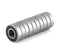 AKLOSIPY Durable 6001-2RS Ball Bearings Lot with Rubber Seals for Household
