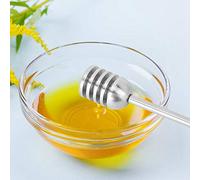 AKLOSIPY Elegante Cucchiaio Mestolo per in Acciaio Inossidabile 304 - Design Ergonomico per Servire e Mescolare Facilmente il in, Ideale per Sciroppi e Liquidi Viscosi (BLACK)