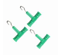 AKLOSIPY Estrattore per Nodi e Tenditore per Tester da 3 Pezzi per la Pesca alla Carpa - Design Ergonomico, Materiali, Verde (Green)