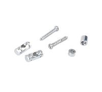 AKLOSIPY Fermo per Albero in Metallo per Corde per Chitarra Elettrica per una Migliore stabilità dell'accordatura e un Look Elegante (SILVER)