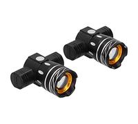 AKLOSIPY Festa di LED per Scooter Elettrici ES2 ES4 - Luce Anteriore Ricaricabile Versatile, USB con