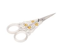 AKLOSIPY Forbici da Ricamo Vintage con Impugnatura Comoda Ed Elegante Design dei Fiori - per Mestieri Fai -da te, Maglieria e Taglio