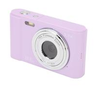 AKLOSIPY Fotocamera VLOG Video Camera Compact Camera 48MP 2,7K HD 16x Digital Zoom con Luce di Riempimento a LED Schermo da 2,88 Pollici per Viaggi Vlogging (viola chiaro)