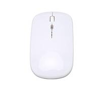 AKLOSIPY Giochi di Retroilluminazione a Colori in Silenzio Ultra-Sottili Ricaricabili per Laptop e PC, Design a Misura di Viaggio (WHITE)