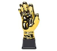 AKLOSIPY Goalkeeper Glove Trophy with Exquisite Gold Finish Ideal for