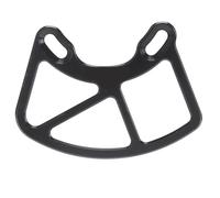 AKLOSIPY Guardia di Bash in Lega di Alluminio per ISCG05 ISCG03, Protegge Le Catene da 22 T-46T-Accessorio Leggero e Mountain Bike (Black)