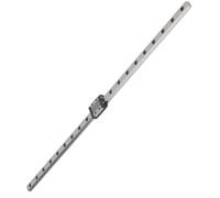 AKLOSIPY Guida Lineare MGN9 con Blocco Carrello - Cursore in Acciaio con Cuscinetti per Macchine CNC e Apparecchiature di Automazione (400 mm)