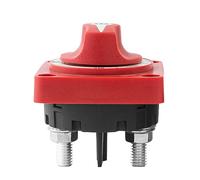 AKLOSIPY Interruttore Isolatore Batteria di Servizio 48V 300A Manopola Rossa ON/OFF per Uso Marino di Camion RV per Auto
