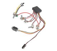 AKLOSIPY Kit Cablaggio Amplificatore a 3 Vie per Chitarra Elettrica e Basso - Collegamento del Circuito e Design del Potenziometro