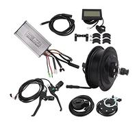 AKLOSIPY Kit di Conversione Elettrica Motore Anteriore da 48 V 500 W con Display LCD3 e Strumenti di Installazione Completi per Cerchi da 27,5 Pollici (Per raggi da 26 pollici)