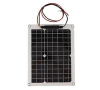 AKLOSIPY Kit Pannello Solare da 300 W con Regolatore di Carica e 2 Uscite USB per, Campeggio, Barca - Soluzione Energetica Ecologica Ed Ad Alta Efficienza