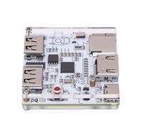 AKLOSIPY Kit portatile retrò per computer con porte USB | Uscita multimediale ad alta risoluzione, perfetta per i giocatori retrò, facili connessioni periferiche