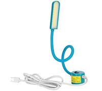 AKLOSIPY Lampada per Macchina da Cucire a LED USB con Base Magnetica, Collo di Cigno Flessibile, Facile Controllo di Accensione/spegnimento, Luce Portatile per Artigianato e Lavoro