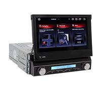 AKLOSIPY Lettore Multimediale per Auto a Singolo DIN con Touchscreen da 7 Pollici, 5., Mappe Offline e Funzione ZLINK